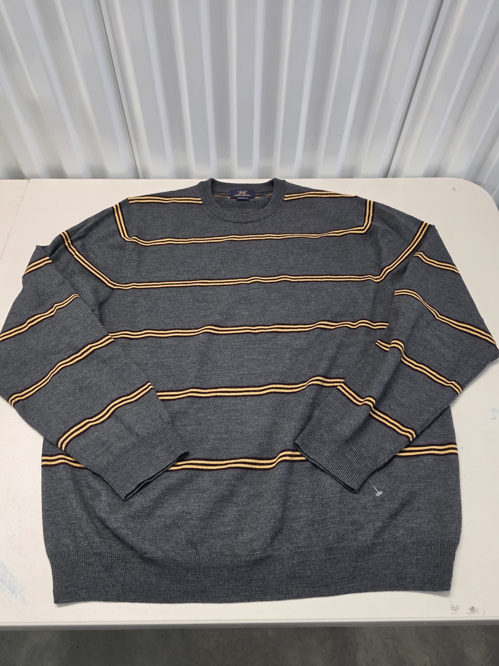Brooks Brothers 346 Marino Wool Sweater Men's Size XL